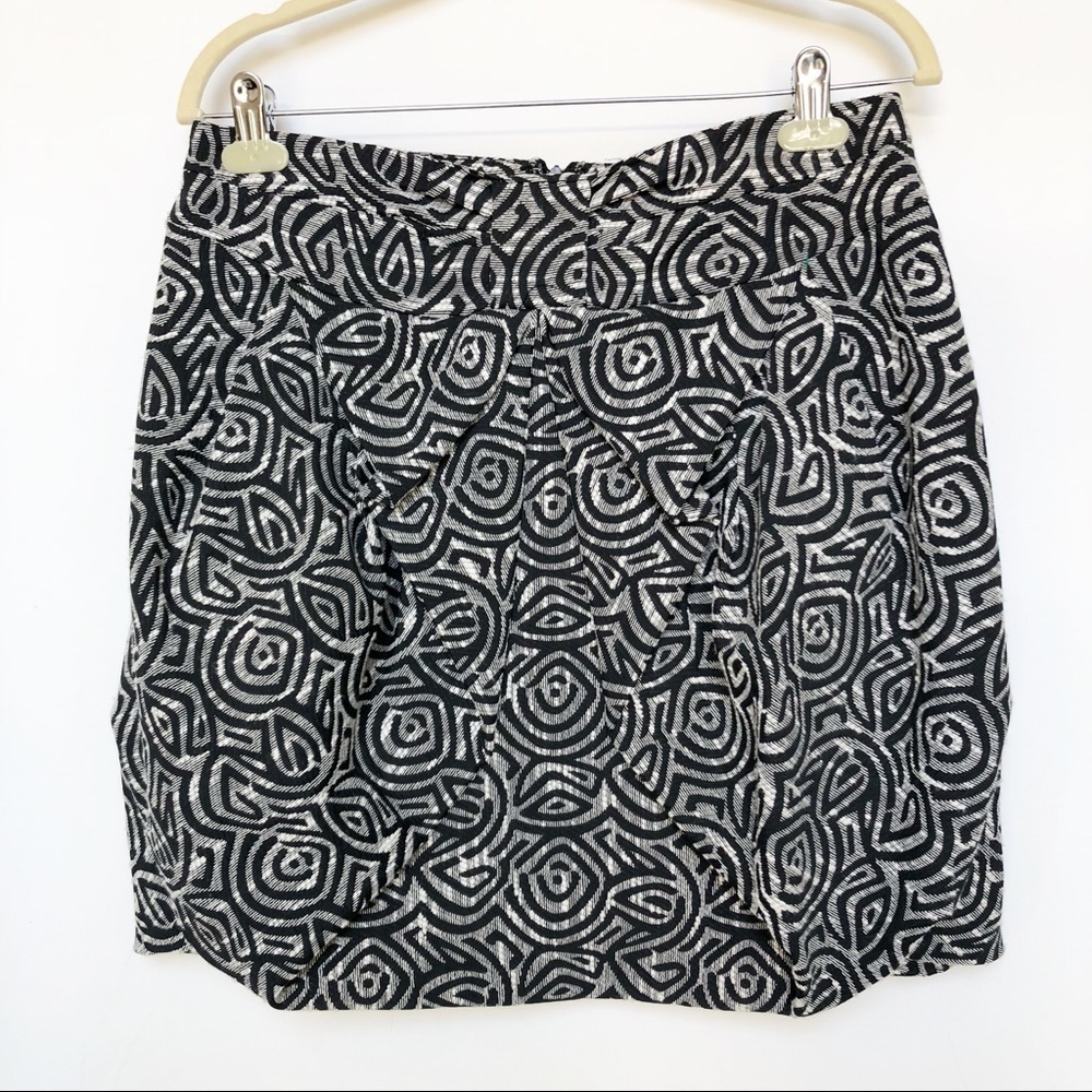 Eva Franco Bubble skirt geometric‎ Sz 8​​​​​​